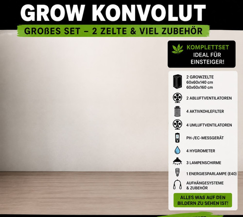 Großes grow konvolut - grow-konvolut, aus