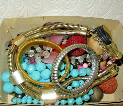 Vintage konvolut modeschmuck - vintage,