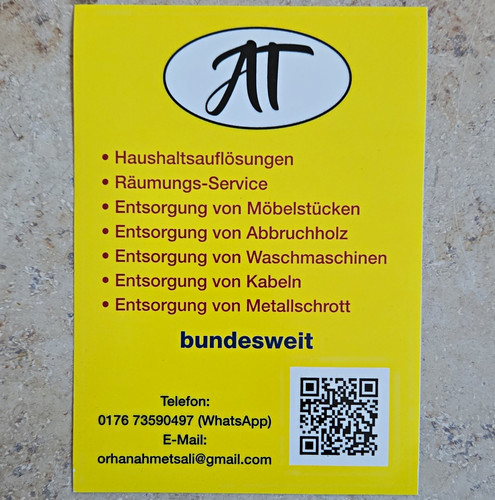 Haushaltsauflösung - , &