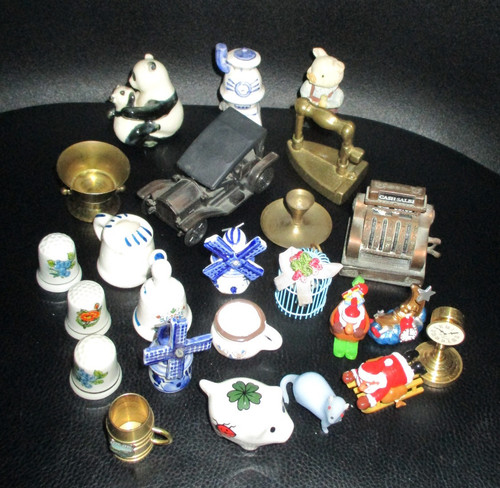 Antik vintage trödelkiste - ,